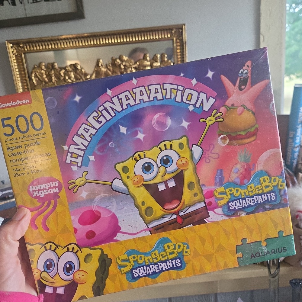 SpongeBob SquarePants Imagination Jigsaw Puzzle Nickelodeon 500 Pieces NEW